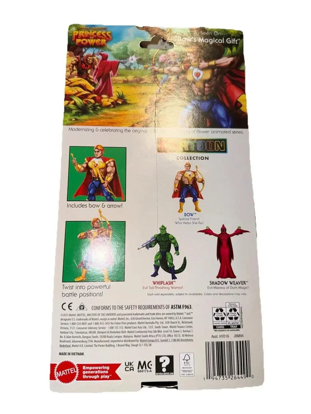 Masters of the Universe Origins Cartoon Collection Bow 5.5